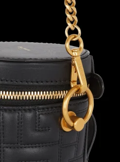 Women Balmain 1945 Quilted Leather Minaudi&egrave;re Bag