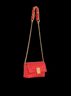 Women Balmain 1945 Soft Mini Bag In Quilted Leather