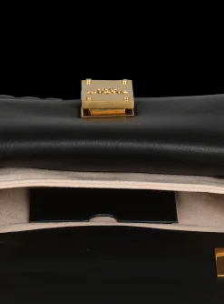 Women Balmain 1945 Soft Small Bag In Quilted Leather