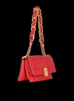 Women Balmain 1945 Soft Small Bag In Quilted Leather