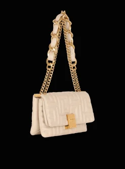 Women Balmain 1945 Soft Small Bag In Quilted Leather