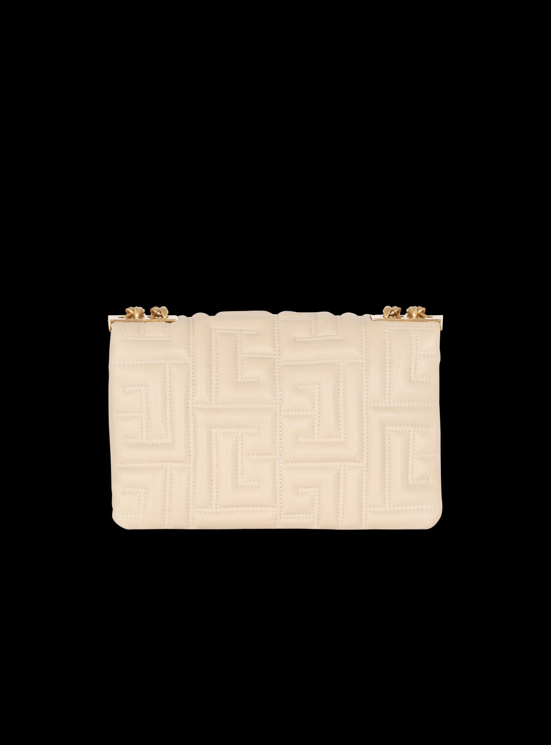 Women Balmain 1945 Soft Small Bag In Quilted Leather