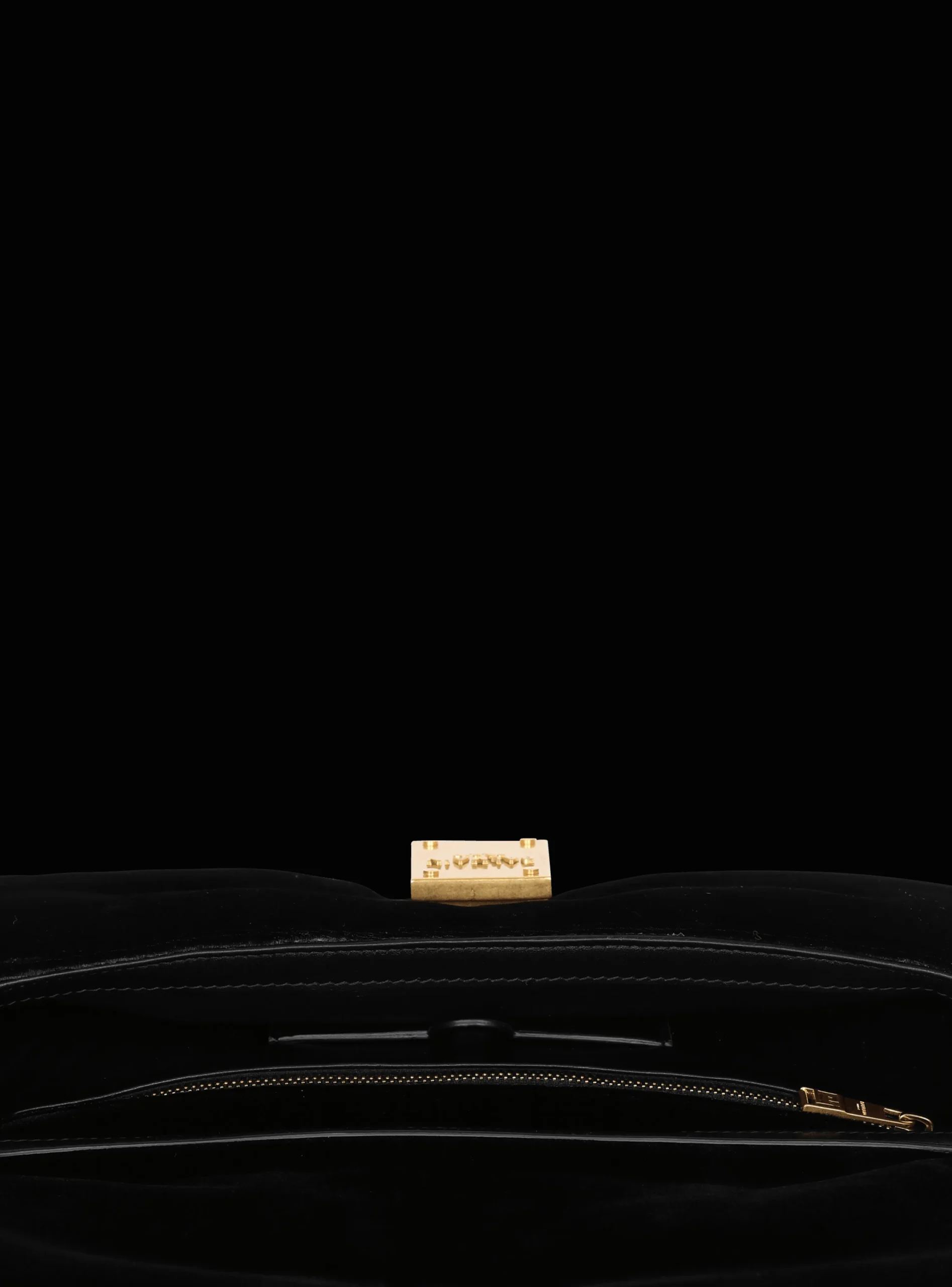 Women Balmain 1945 Soft Velvet And Pearl Clutch