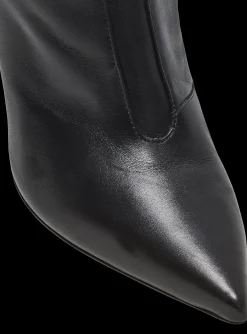 Women Balmain Alma Leather Ankle Boots