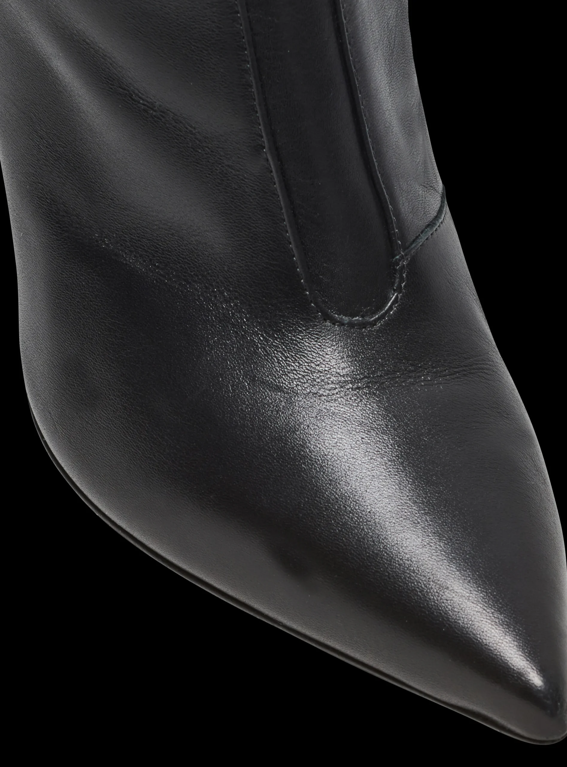 Women Balmain Alma Leather Ankle Boots