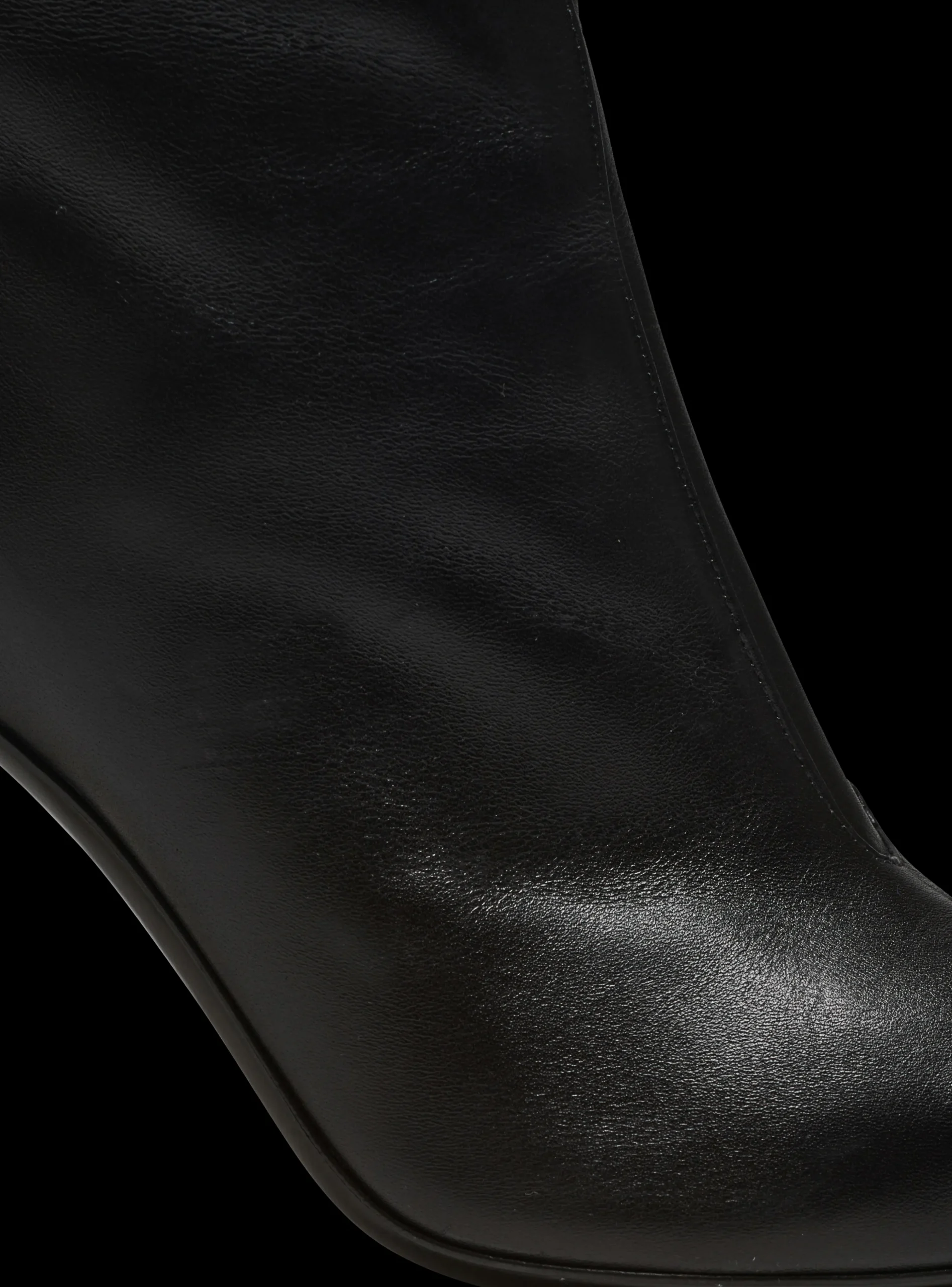 Women Balmain Alma Leather Ankle Boots