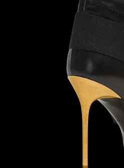 Women Balmain Alma Leather Boots