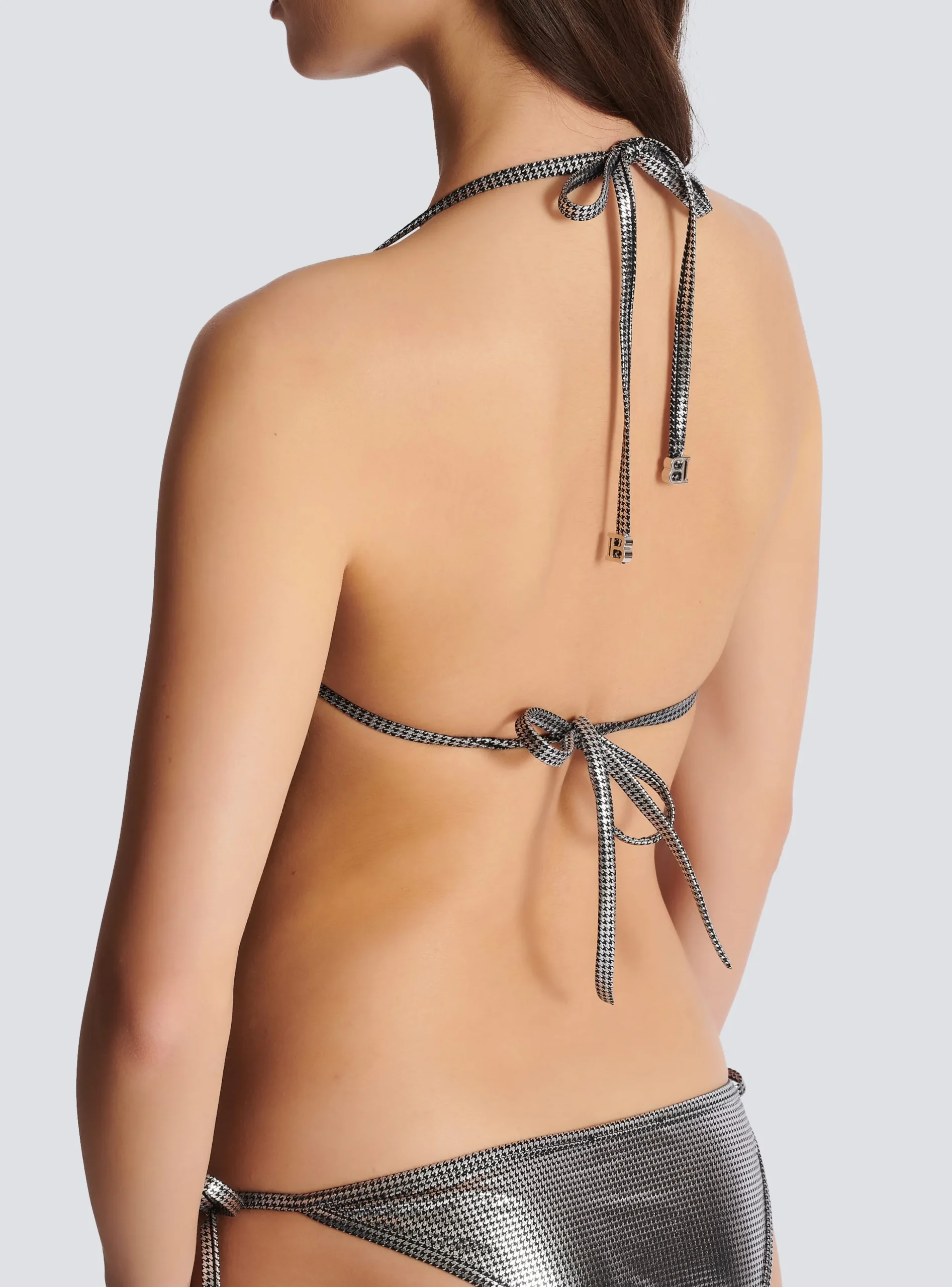 Women Balmain B Triangle Bikini