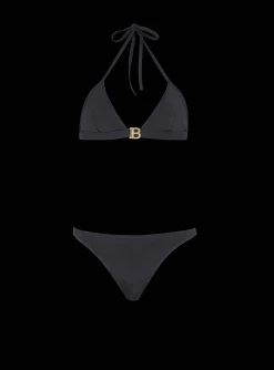Women Balmain B Triangle Bikini