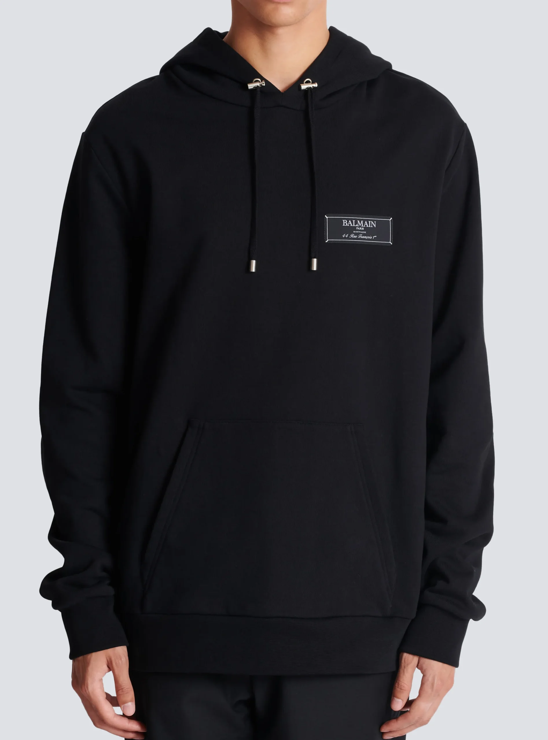 Balmain Label Hoodie