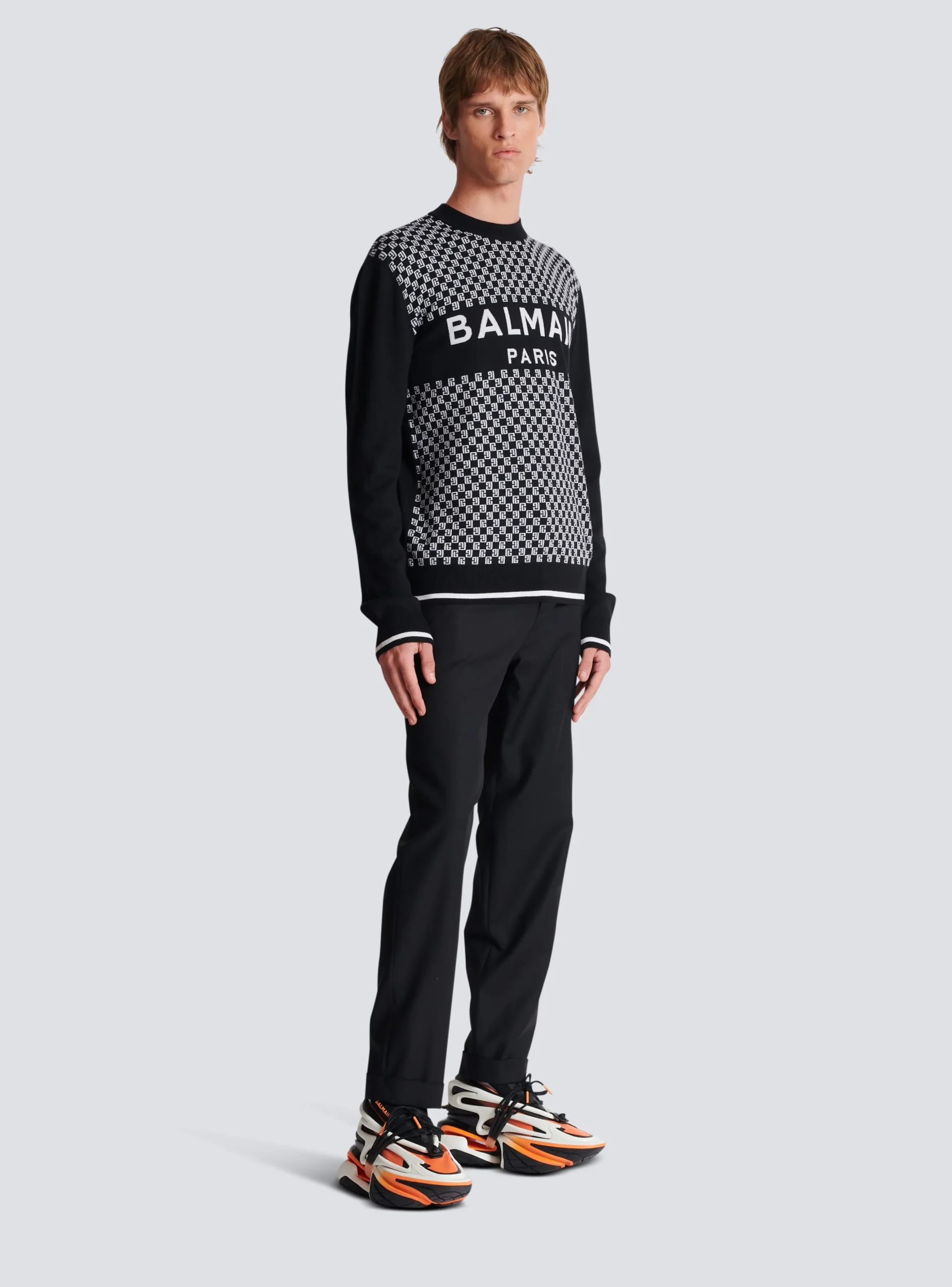 Balmain Mini Monogram Jumper