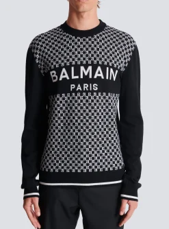 Balmain Mini Monogram Jumper