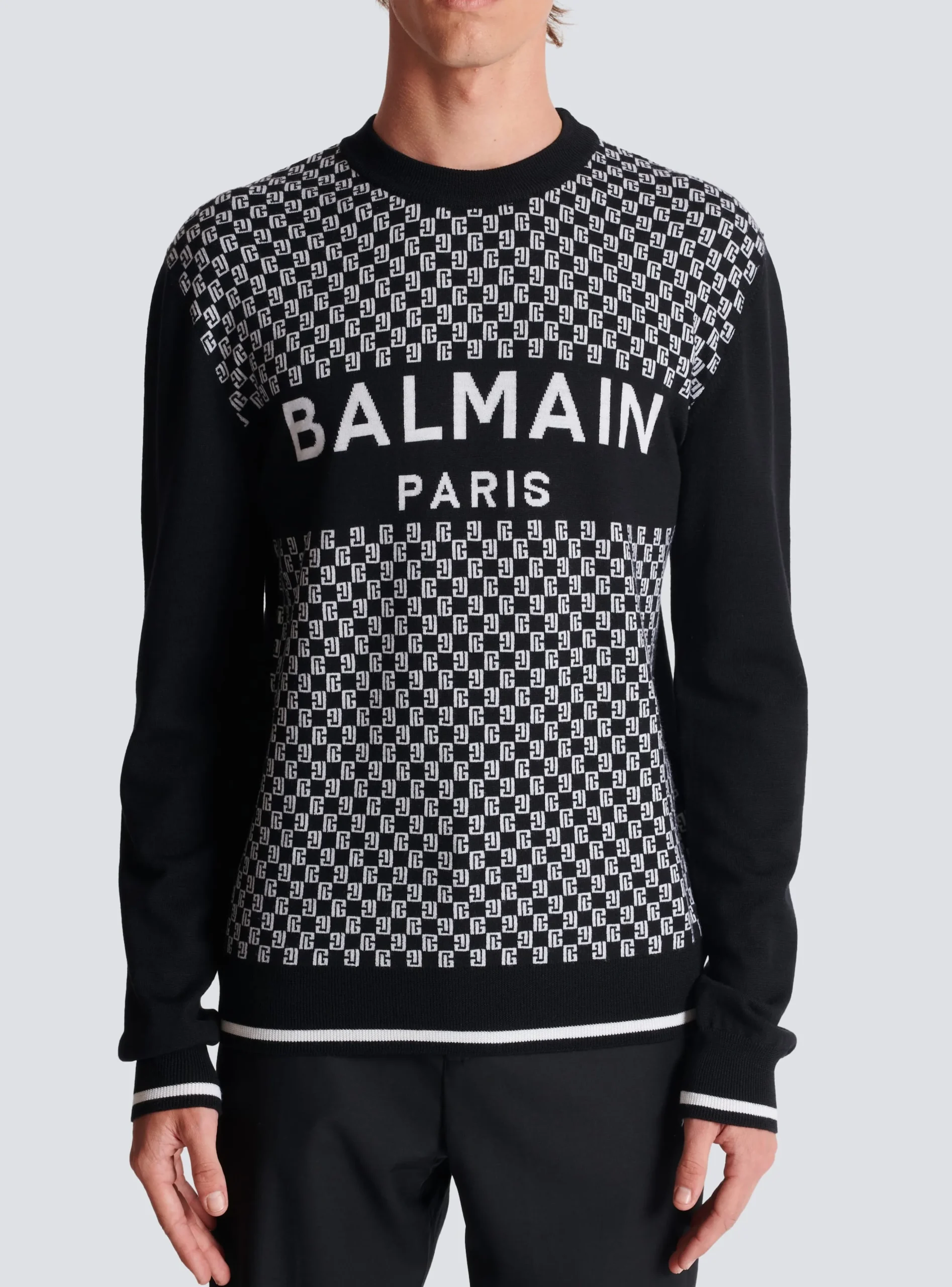 Balmain Mini Monogram Jumper