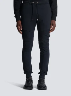 Balmain Paris Flocked Joggers