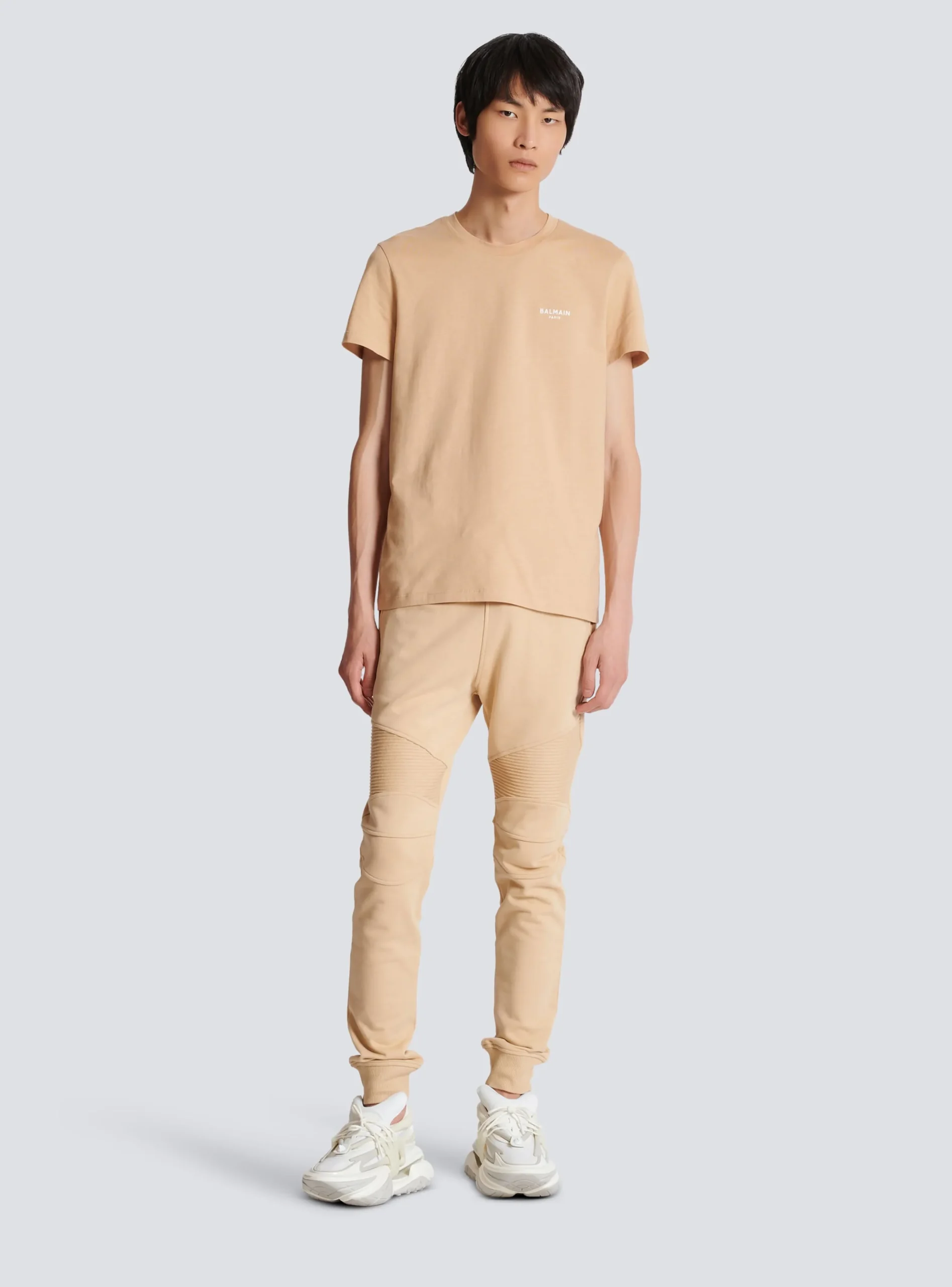Balmain Paris Flocked Joggers