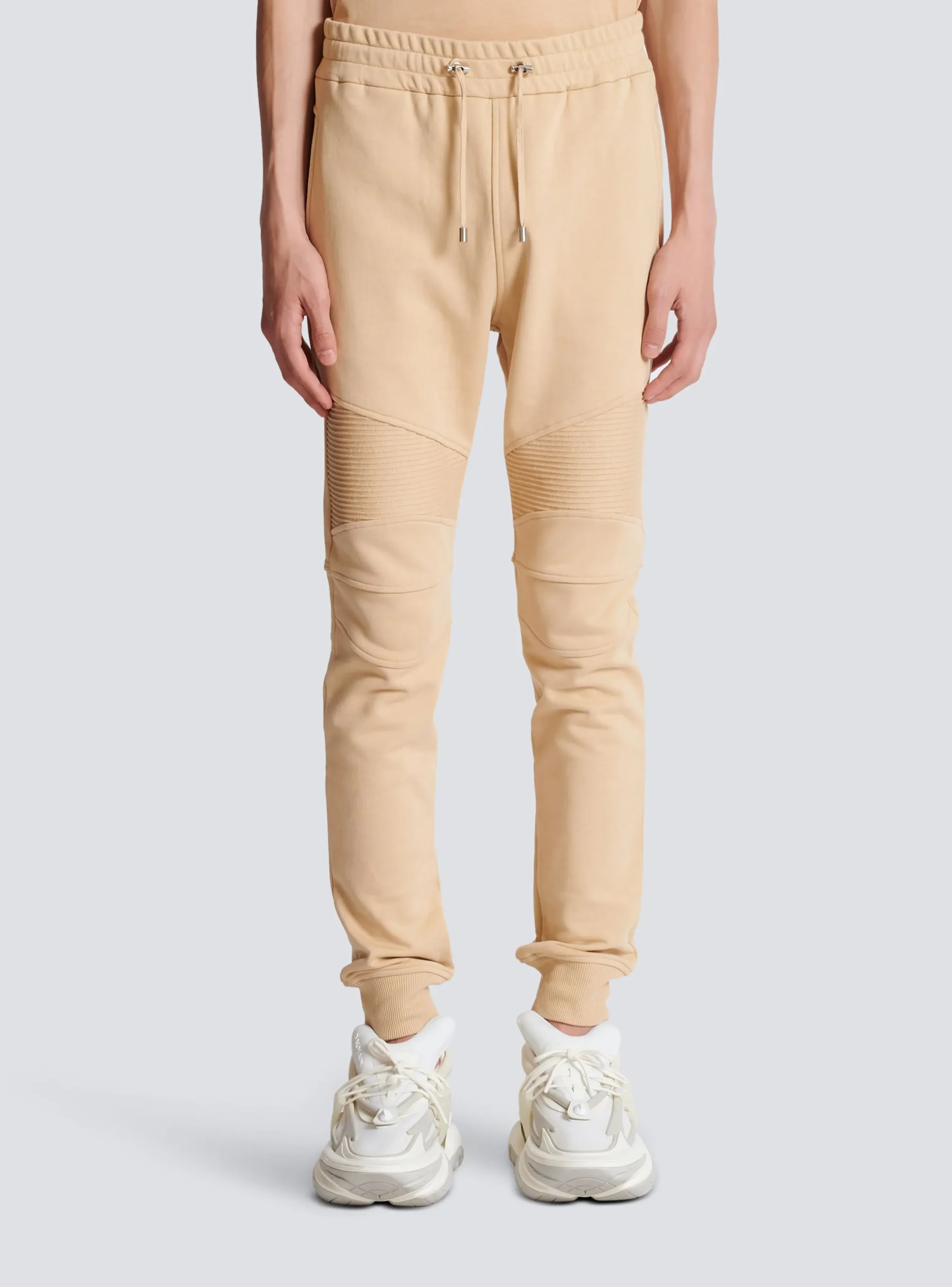 Balmain Paris Flocked Joggers