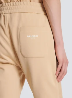 Balmain Paris Flocked Joggers