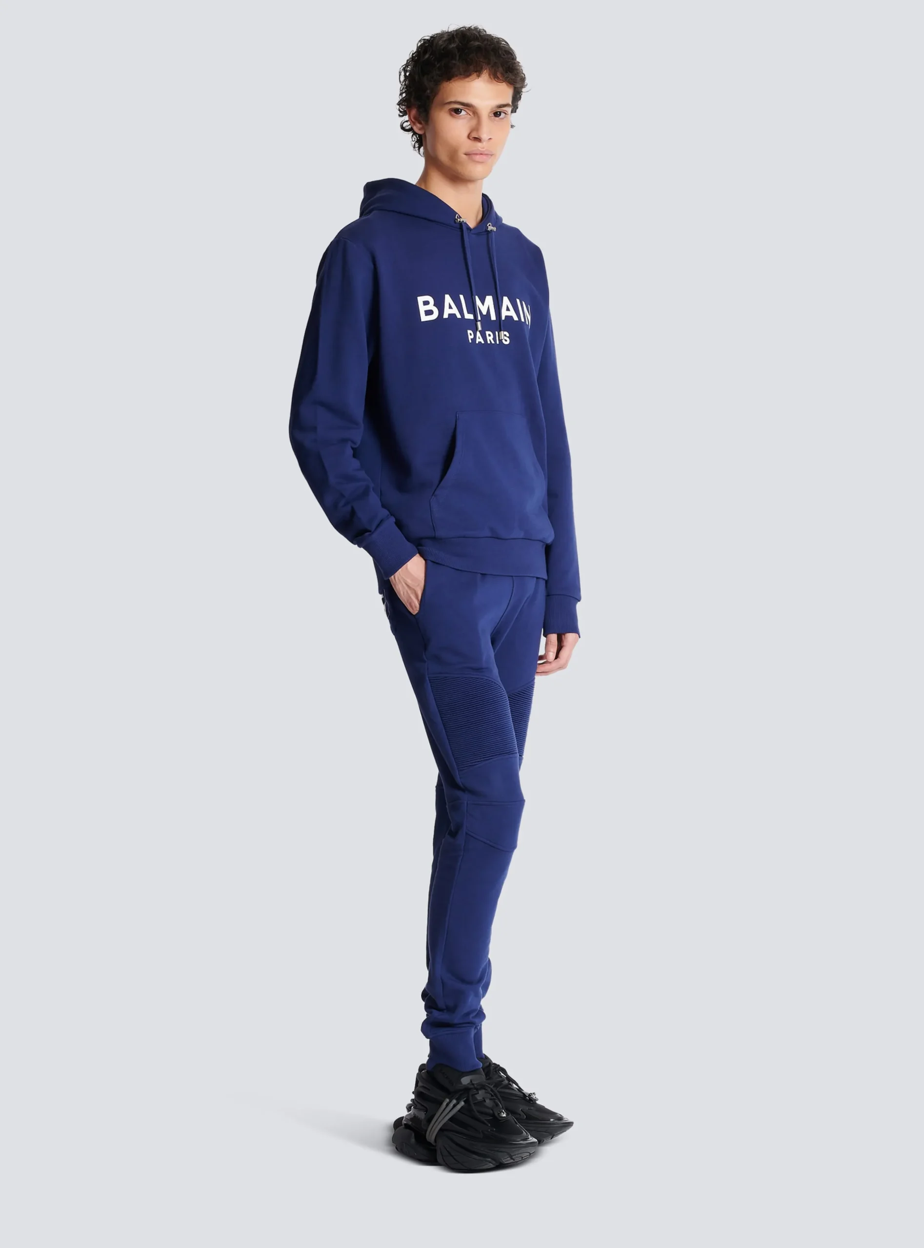 Balmain Paris Hooded Sweatshirt