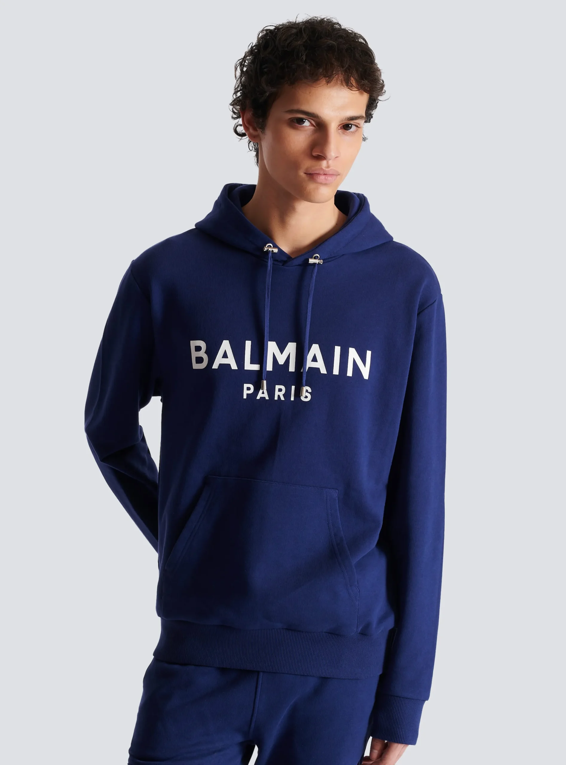 Balmain Paris Hooded Sweatshirt