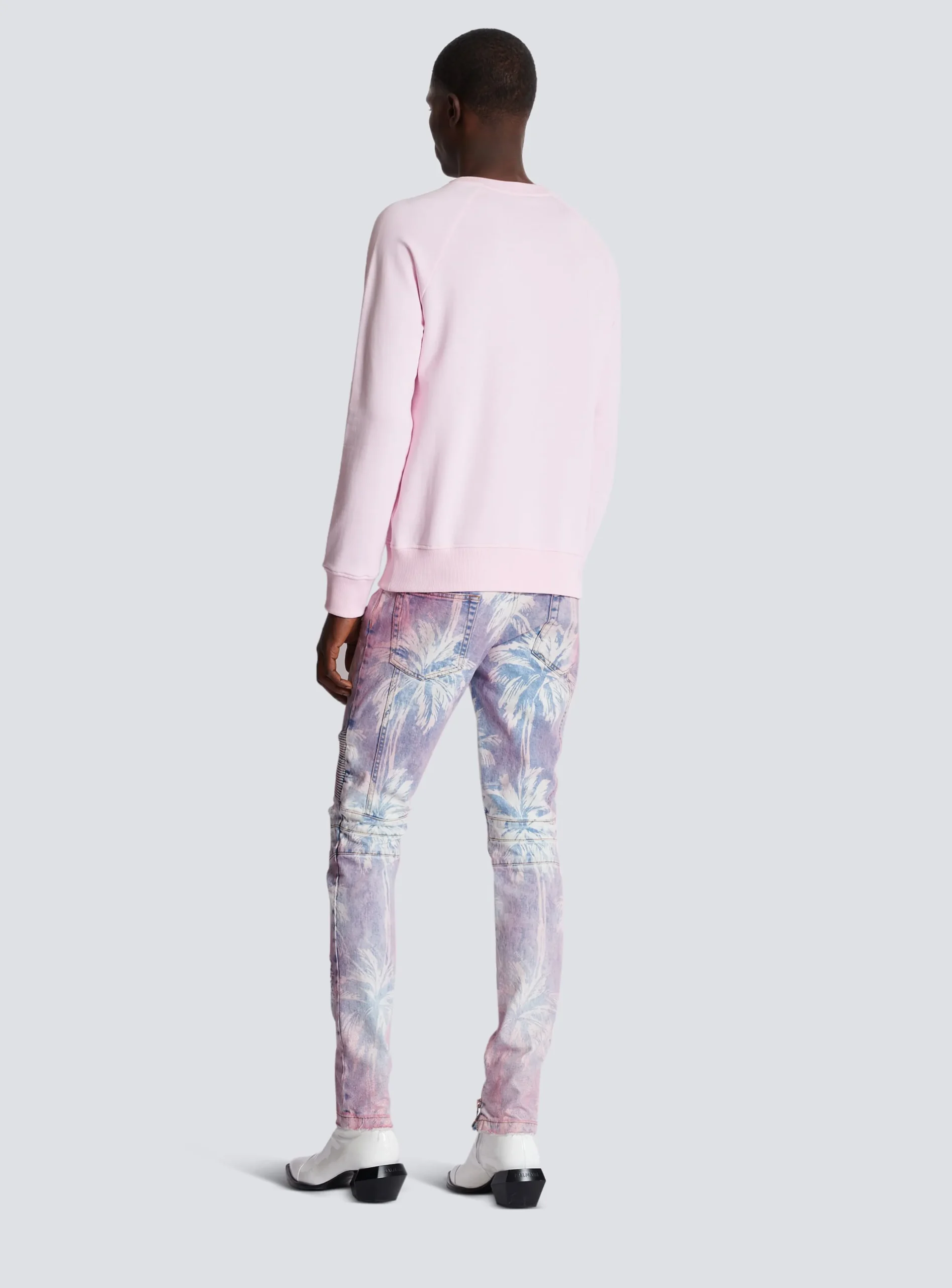 Balmain Paris Printed Sweatshirt