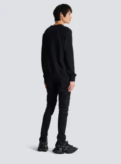Balmain Paris Printed Sweatshirt
