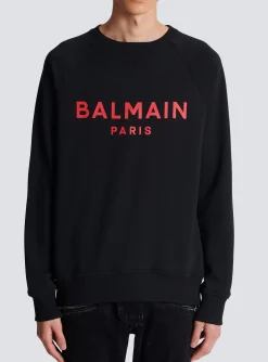 Balmain Paris Printed Sweatshirt