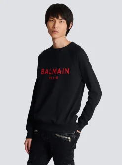 Balmain Paris Printed Sweatshirt