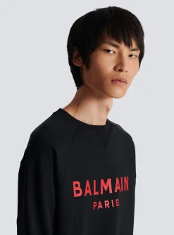 Balmain Paris Printed Sweatshirt