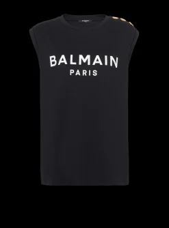 Women Balmain Paris Tank Top