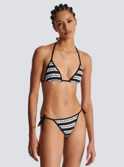 Women Balmain Paris Triangle Bikini