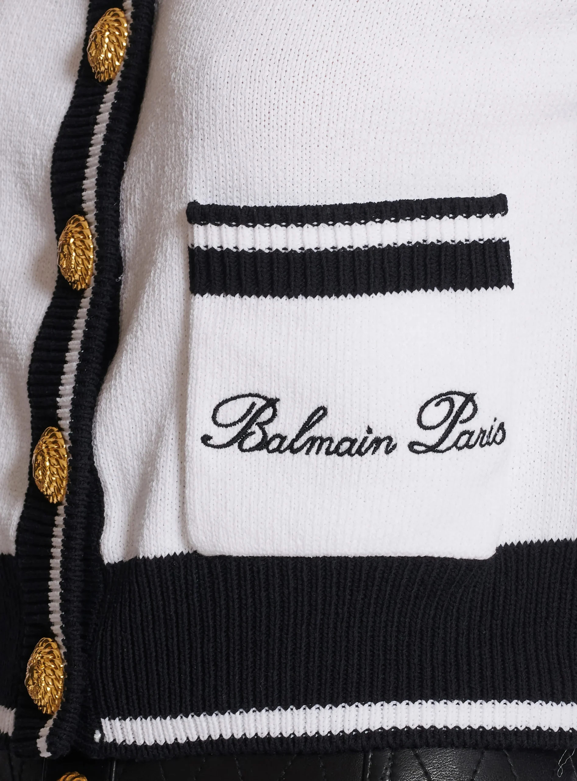 Women Balmain Signature Knit Cardigan