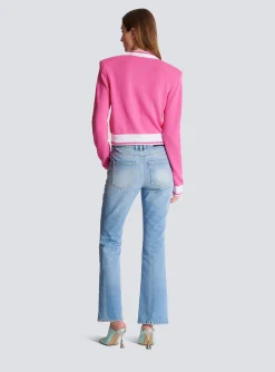 Women Balmain Signature Knit Cardigan