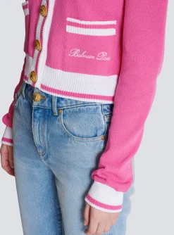 Women Balmain Signature Knit Cardigan