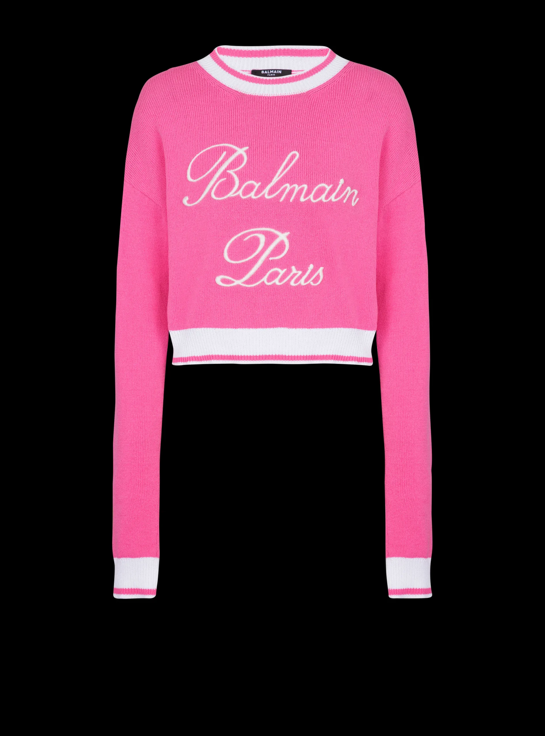 Women Balmain Signature Knit Jumper