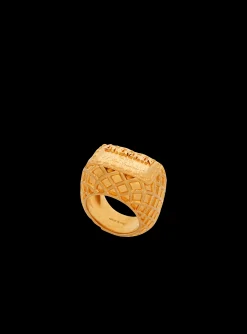 Women Balmain Signature Mesh Ring