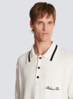Balmain Signature Polo Shirt