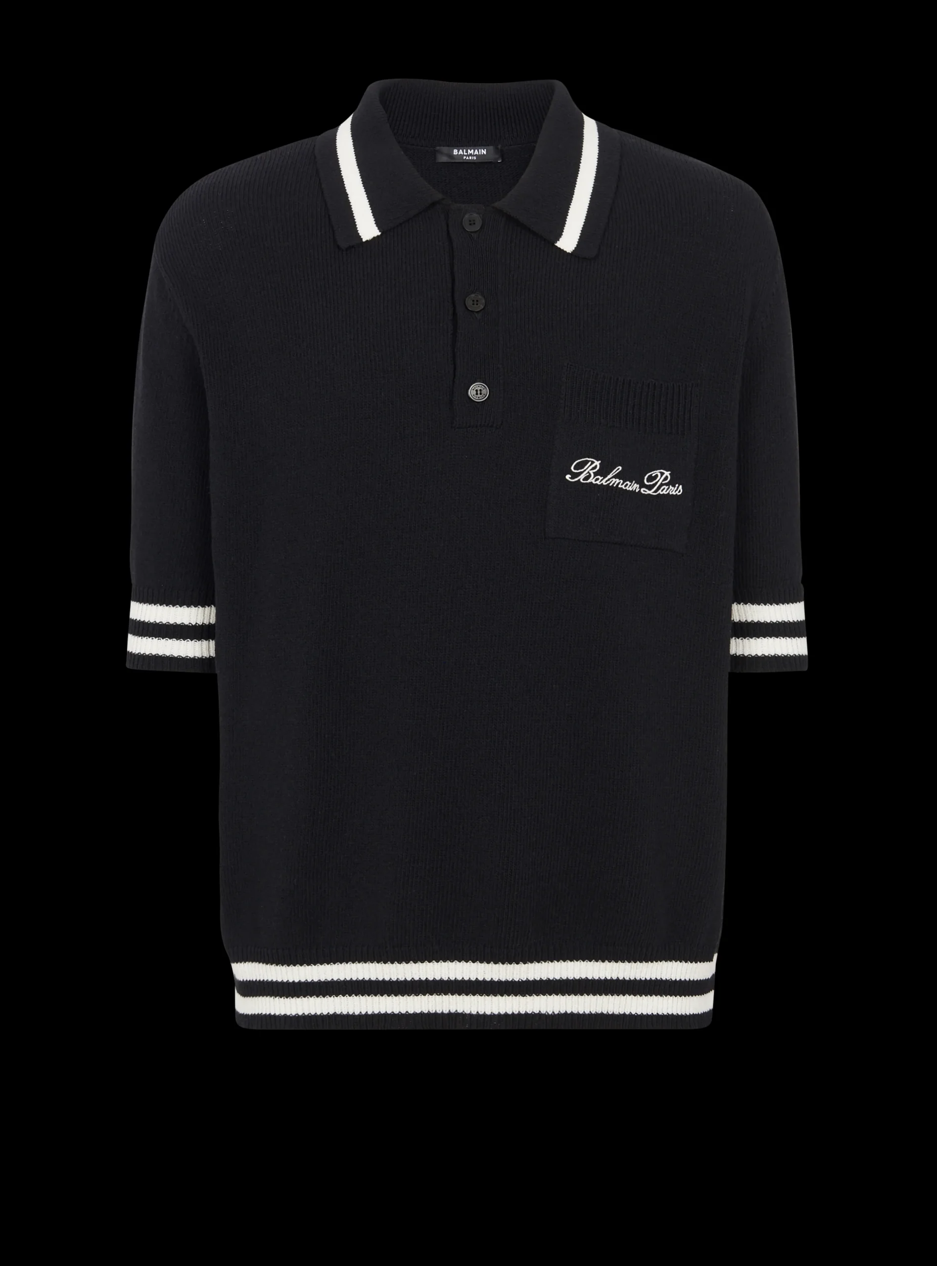 Balmain Signature Polo Shirt