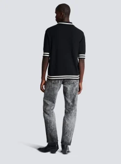 Balmain Signature Polo Shirt