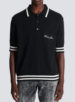 Balmain Signature Polo Shirt