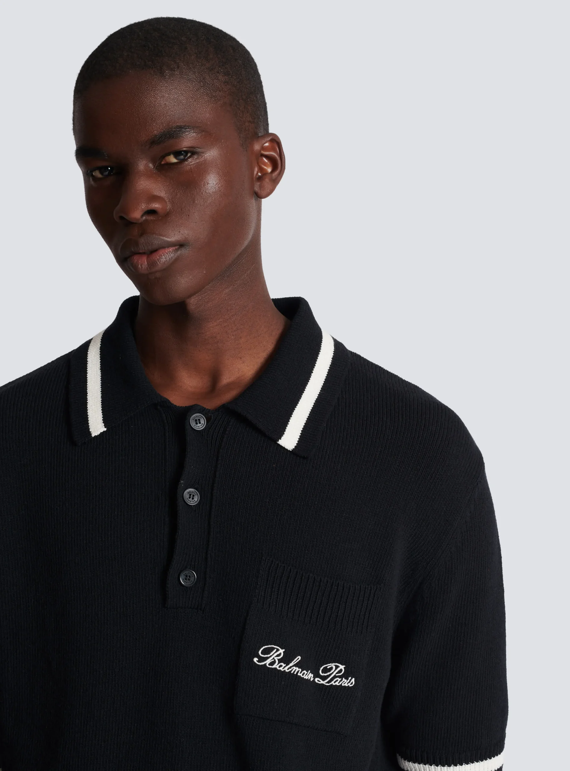 Balmain Signature Polo Shirt