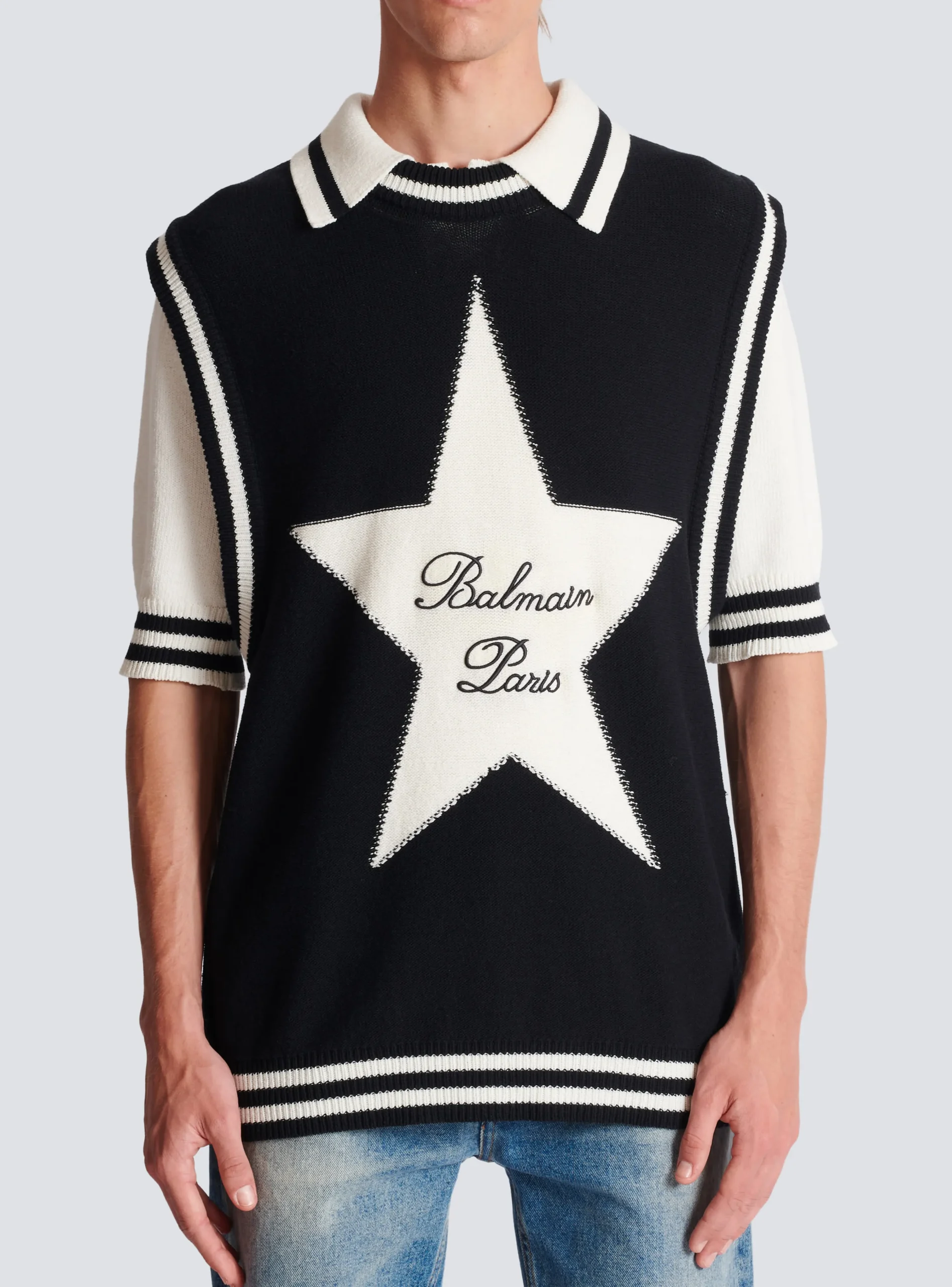 Balmain Signature Star Jumper