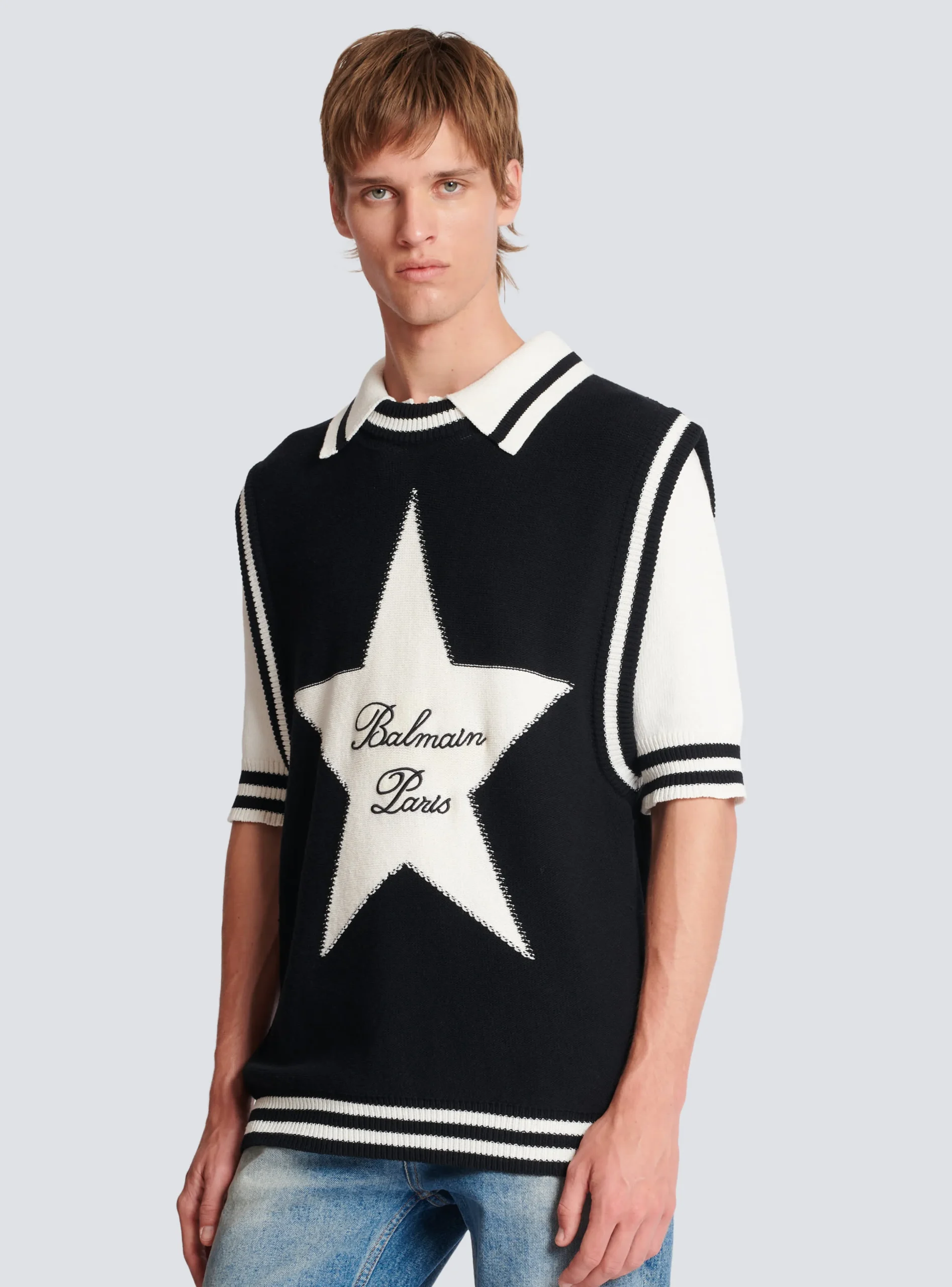 Balmain Signature Star Jumper