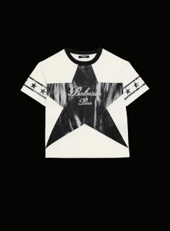Kids/BOY Balmain Signature Stars T-shirt