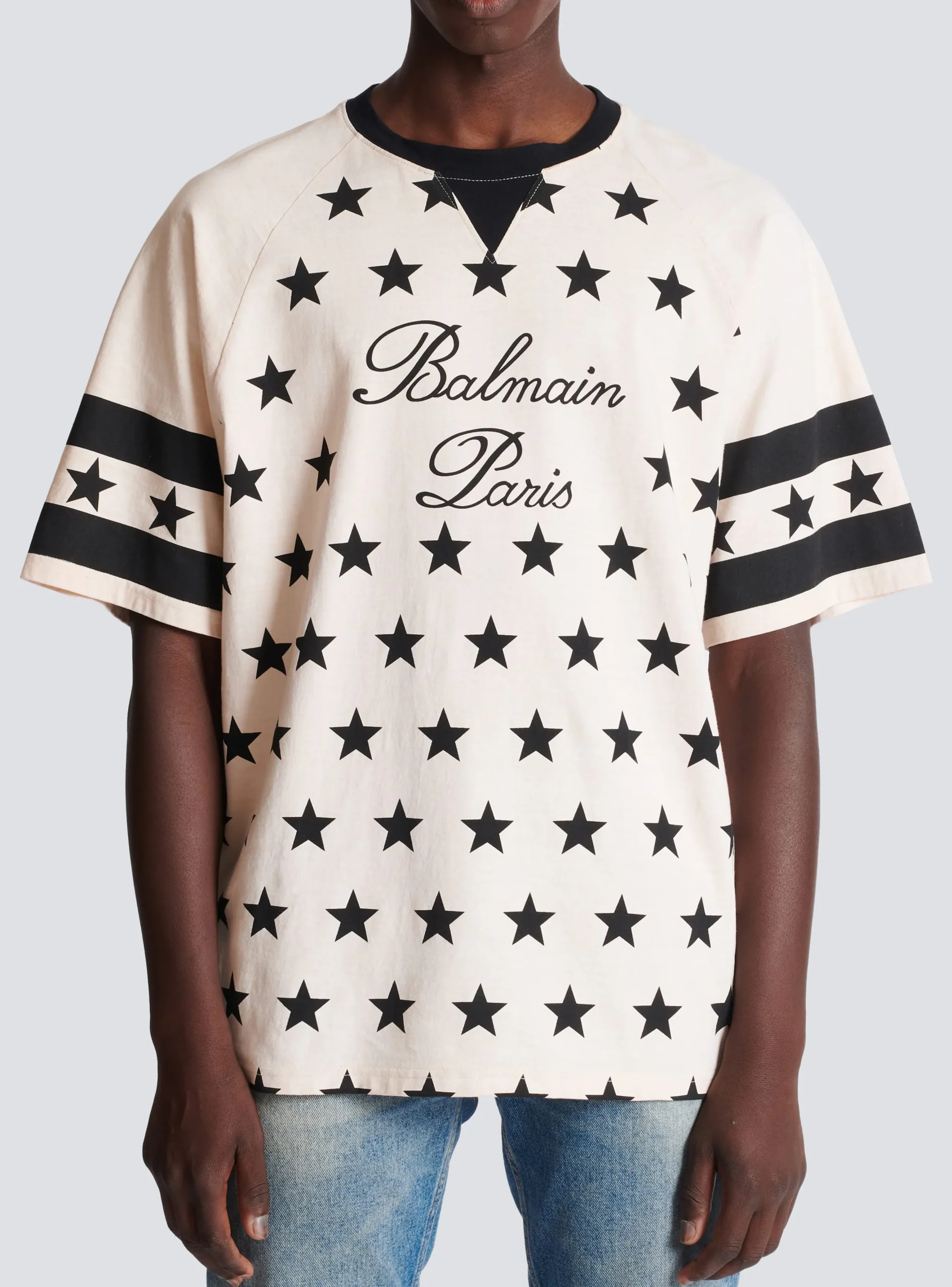 Balmain Signature Stars T-shirt