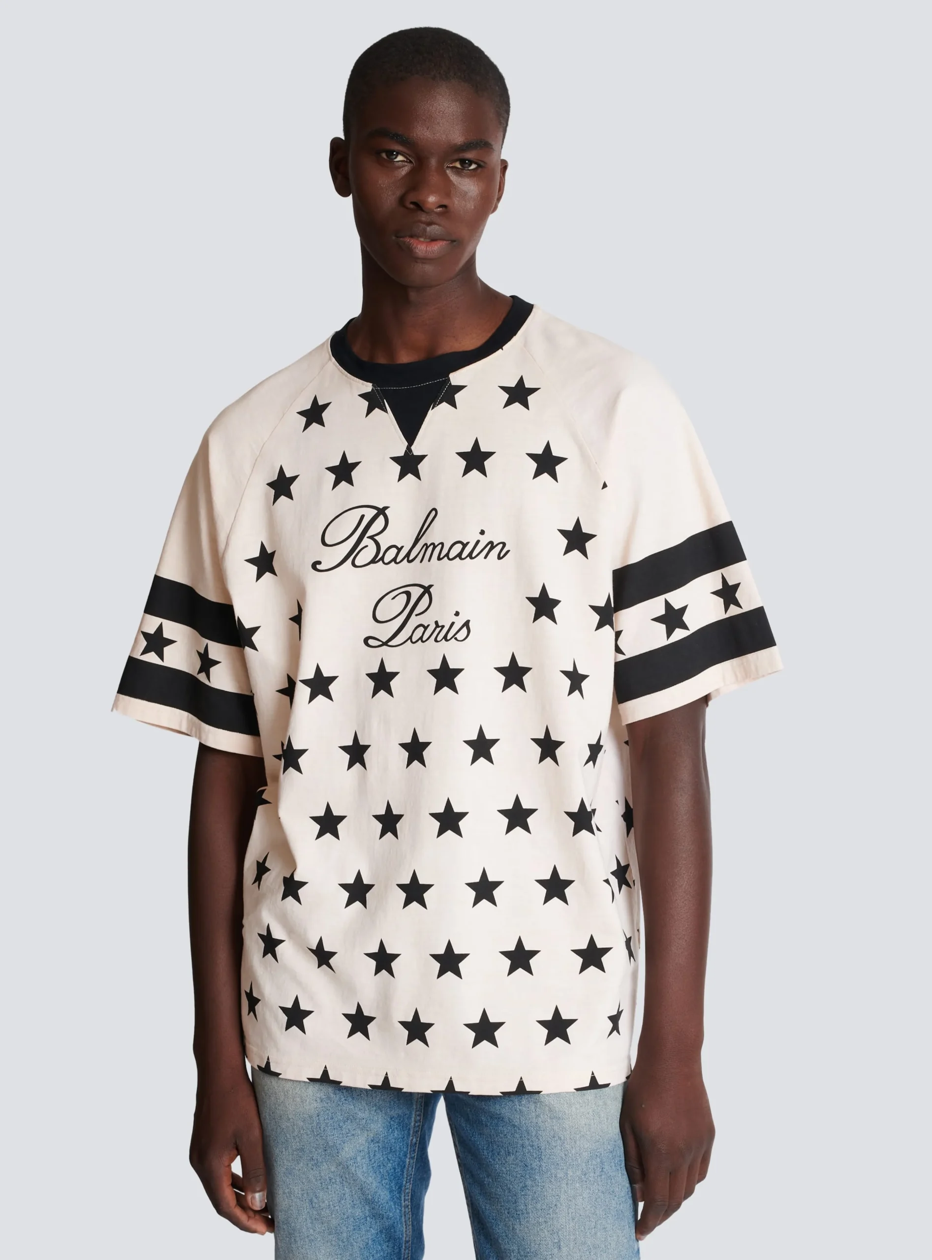 Balmain Signature Stars T-shirt