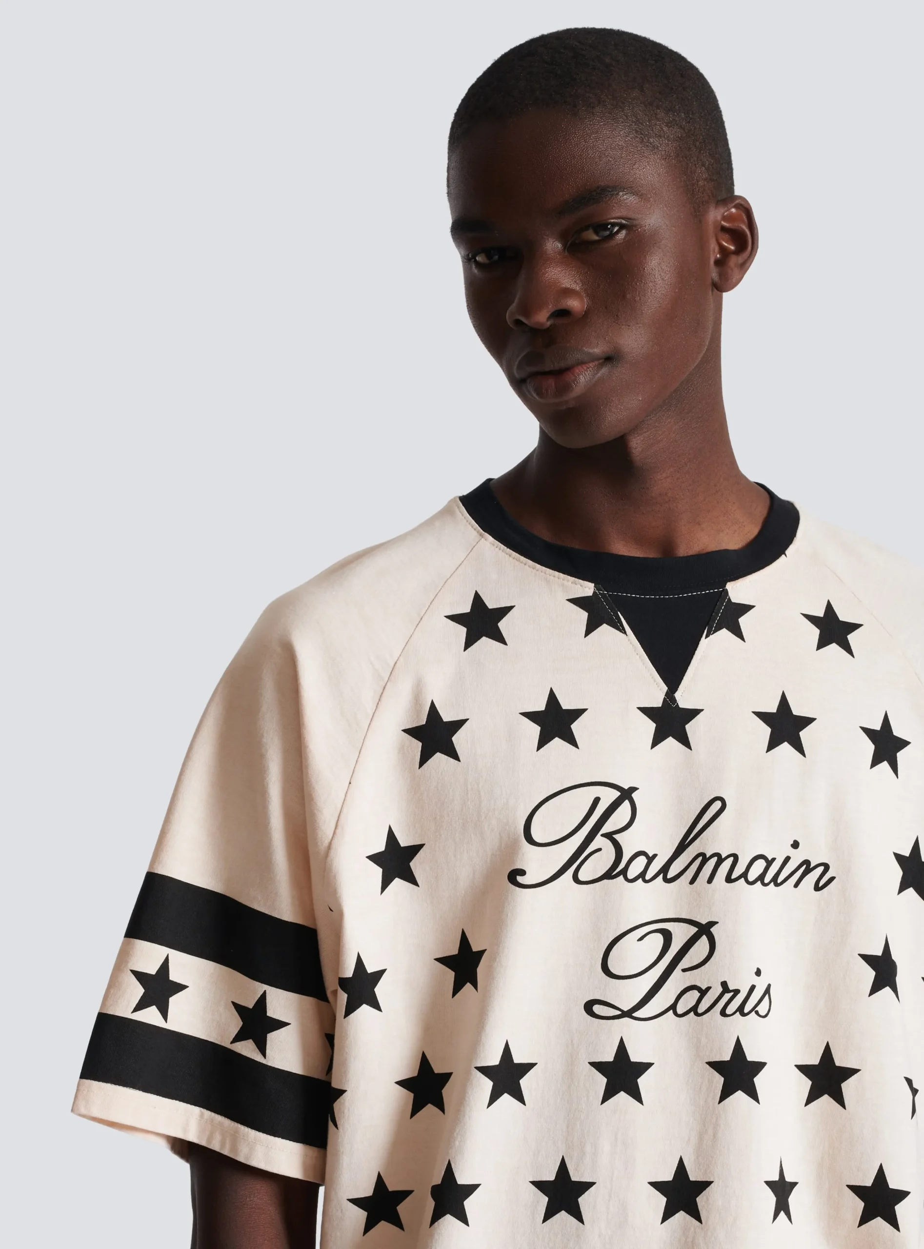 Balmain Signature Stars T-shirt