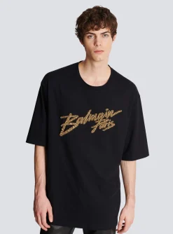 Balmain Signature T-shirt&nbsp;