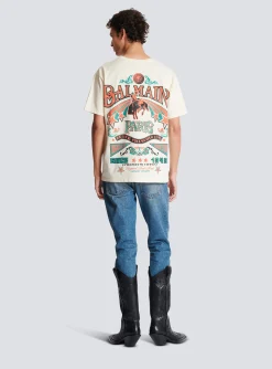 Balmain Signature Western T-shirt