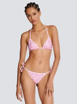 Women Balmain Triangle Bikini