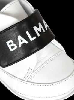 Kids Balmain Velcro Trainers